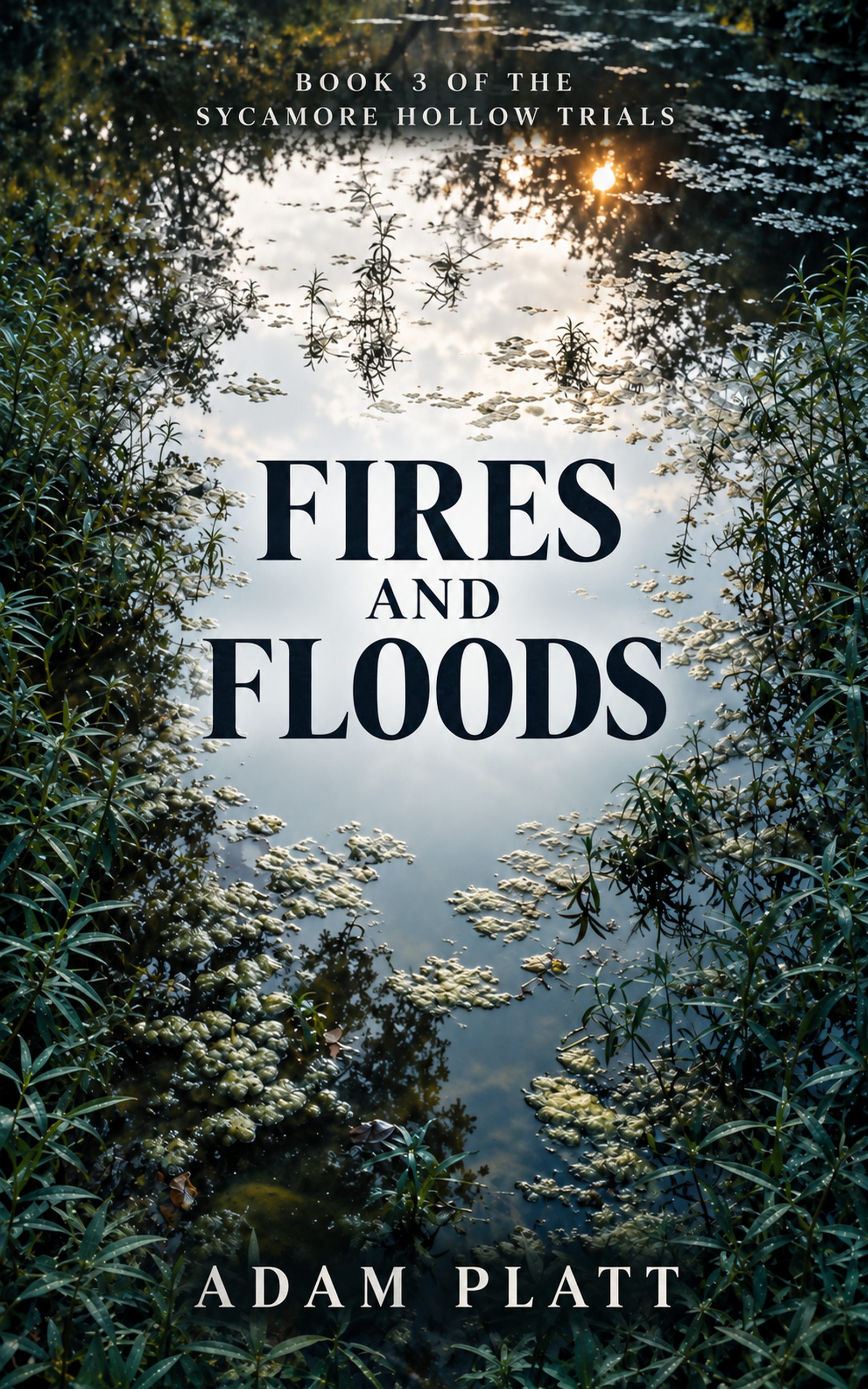 Fires and Floods by Adam Platt, Book 3 of The Sycamore Hollow Trials